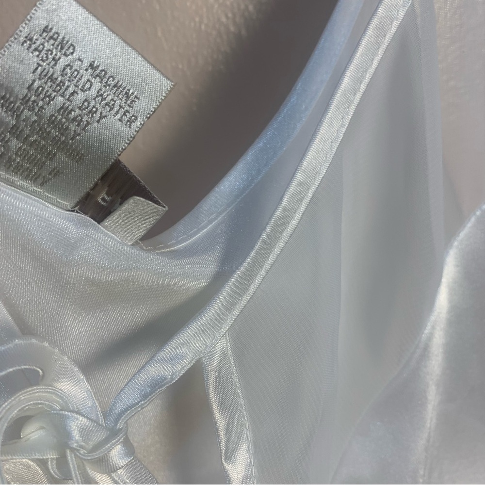 VTG Jones New York Satin Full Length Slip Dress Chemise - Picture 8 of 12